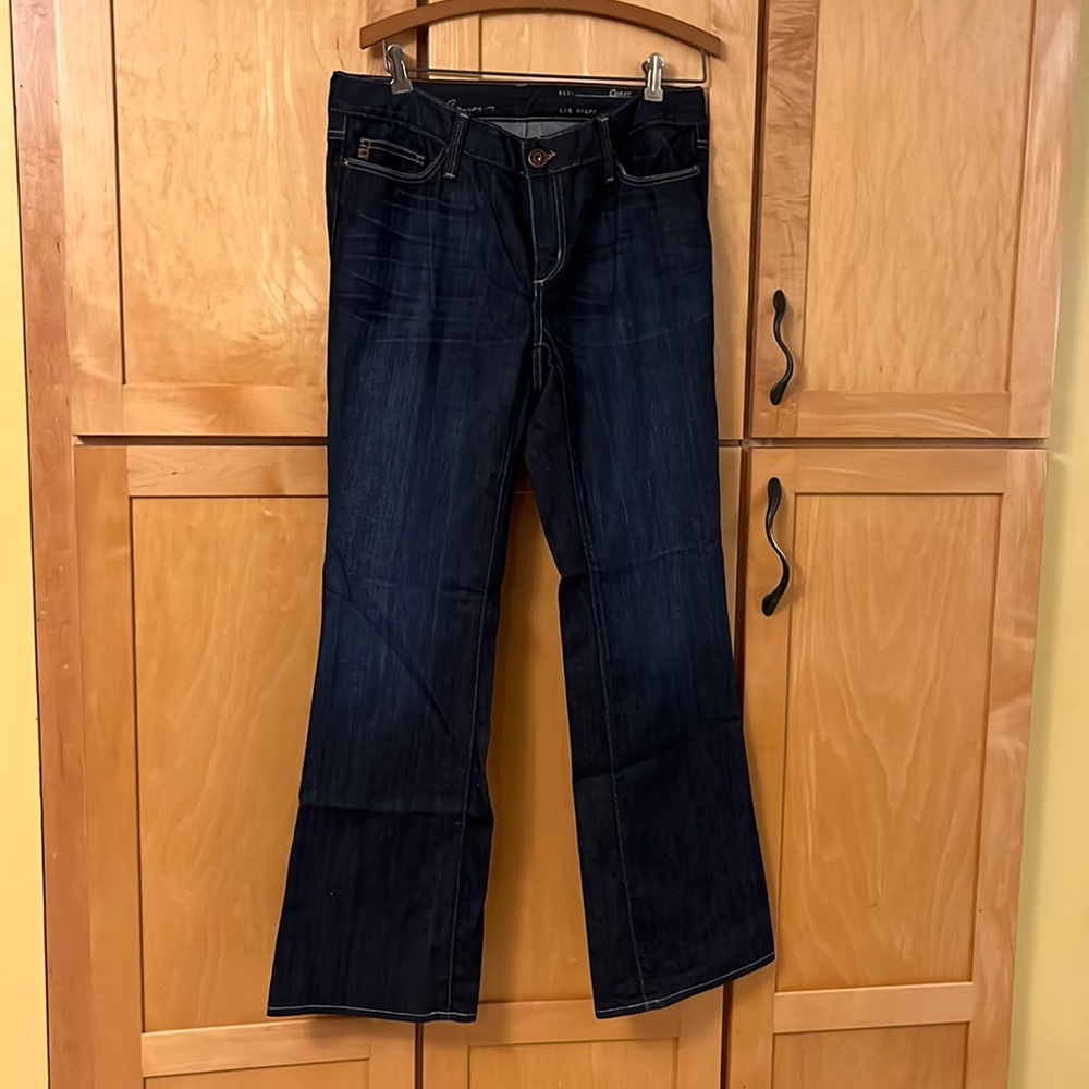 Eddie Bauer Curvy specially dyed Size 10 curvy bootcut jean